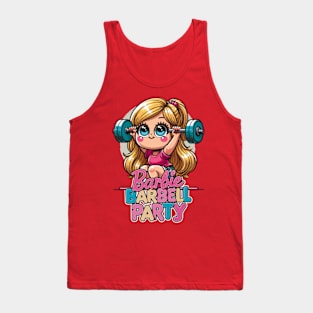 Barbie Barbell Party Tank Top